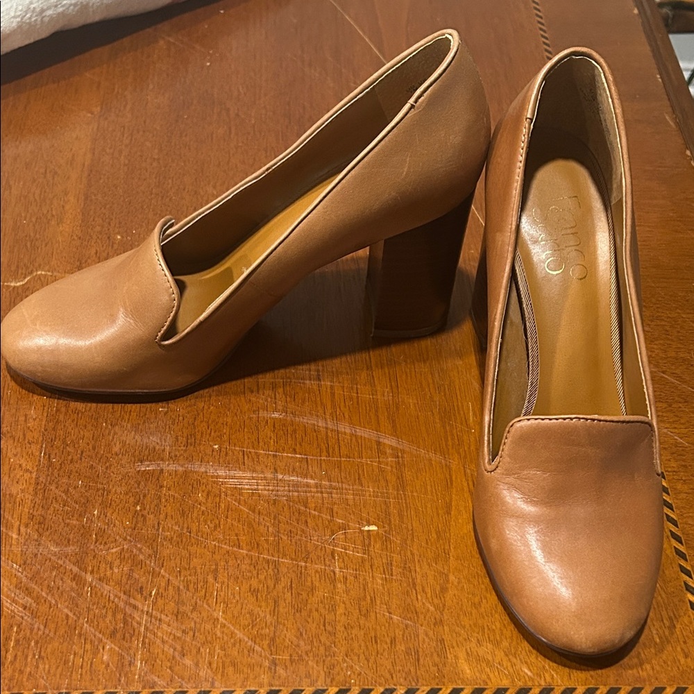 Franco Sarto brown Women's Heels